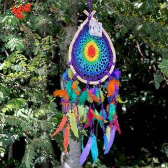 Bali Teardrop Dreamcatcher