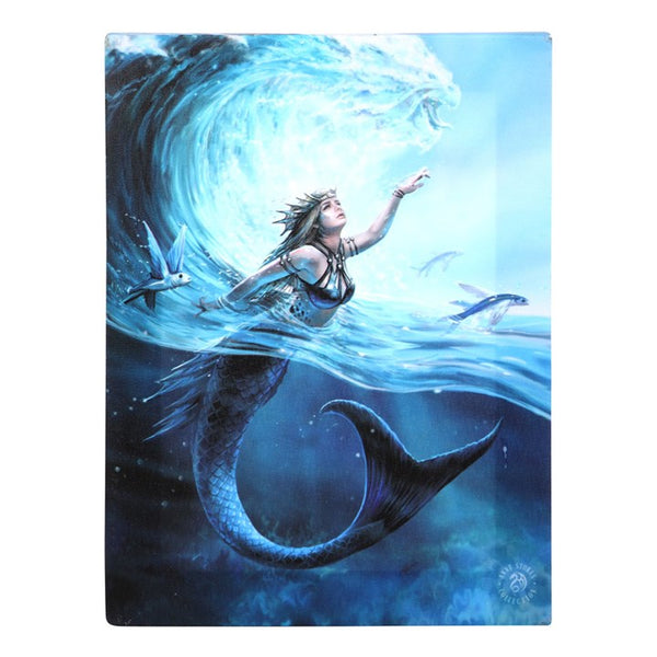 19X25cm 'WATER ELEMENT SORCERESS' Canvas