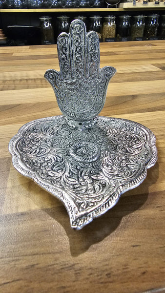 Hand of Hamsa Incense Holder