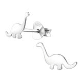 Sterling Silver Dinosaur Earring Stud