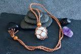 Macrame Style Adjustable Necklace
