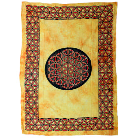 Flower Of Life Tapestry - Medium