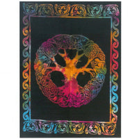Sacred Tree with Adam & Eve Tapestry - Small