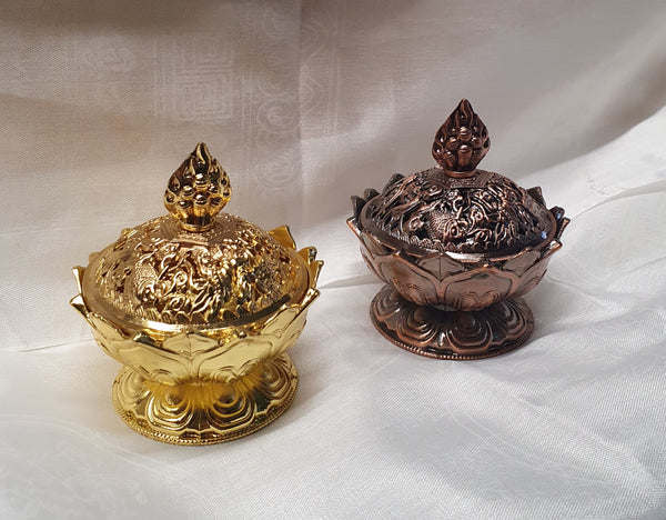 Lotus Flower Incense Cone Burner