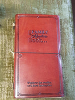 Leather Journal - 'Our Family Adventure'