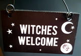 Mini Witch Signs