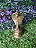 Serpent Brass Statue 8cm