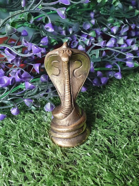 Serpent Brass Statue 8cm