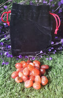 Rune Stone Set In Pouch - Carnelian