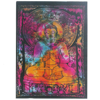 Peaceful Buddha Tapestry