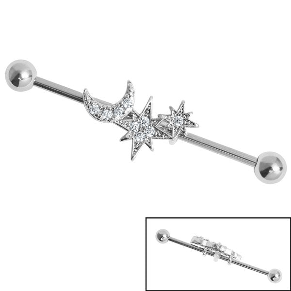 Celestial Diamond Scaffold Bar