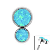 Titanium Duo Opal Top