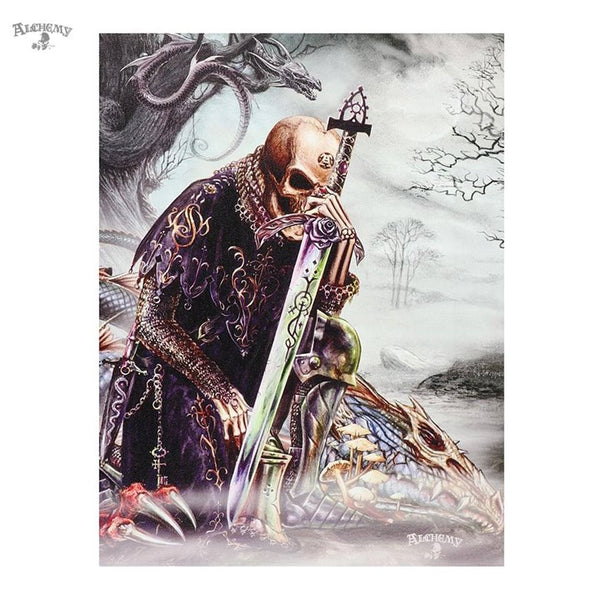 19X25cm 'ARAWN AWAITS' Canvas