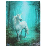 19X25cm 'FOREST UNICORN' Canvas