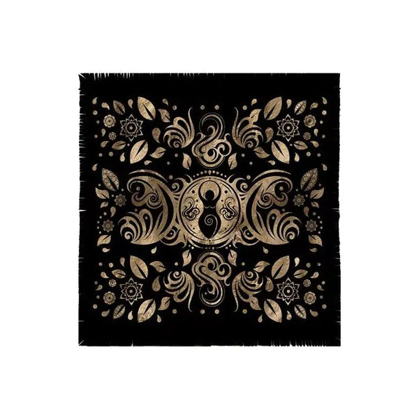 Moon Goddess Symbol Altar Cloth 24"x24"