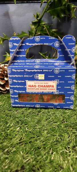 Nag Champa Dhoop Backflow Incense Cones