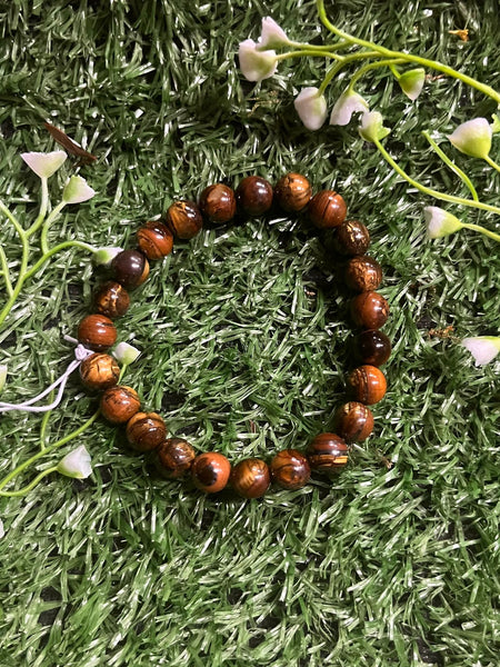 Tiger Eye Power Bead Bracelet