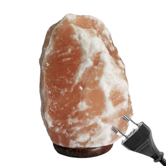 Himalayan Salt Lamp with Base (9")