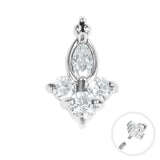 Marquise Jewelled Trinity Top