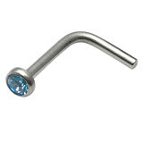 L Shaped Nose Stud