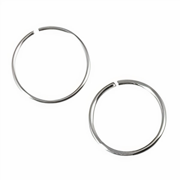 Sterling Silver Hoops