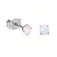 Surgical Steel Opal Studs