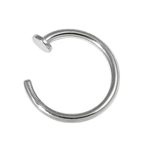 Titanium Open Nose Ring