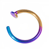 Titanium Open Nose Ring