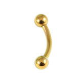 Titanium Curved Barbell