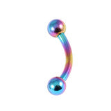 Titanium Curved Barbell