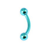 Titanium Curved Barbell
