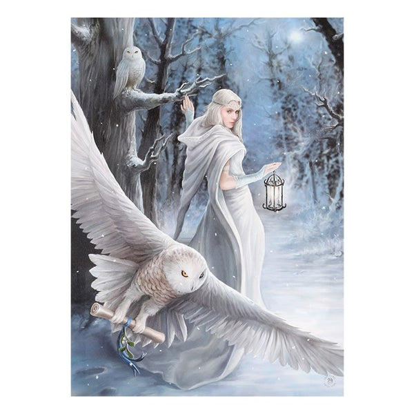 50X70cm 'MIDNIGHT MESSENGER' Canvas