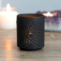 Mystical Moon / Triple Moon / Pentagram Tea Light Holders