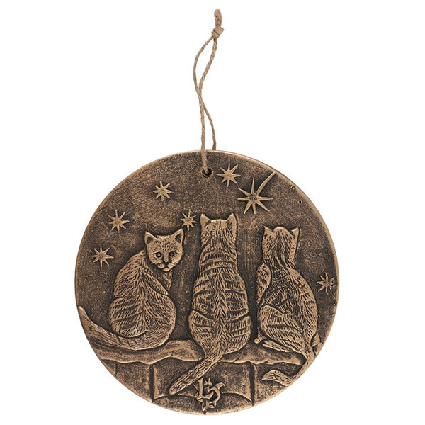 'WISH UPON A STAR' Bronze Terracotta Plaque - 20CM