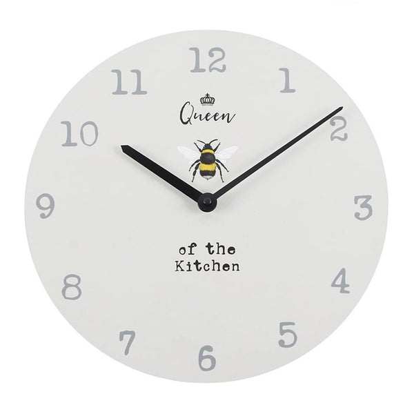 Queen of the Kitchen Wall Clock